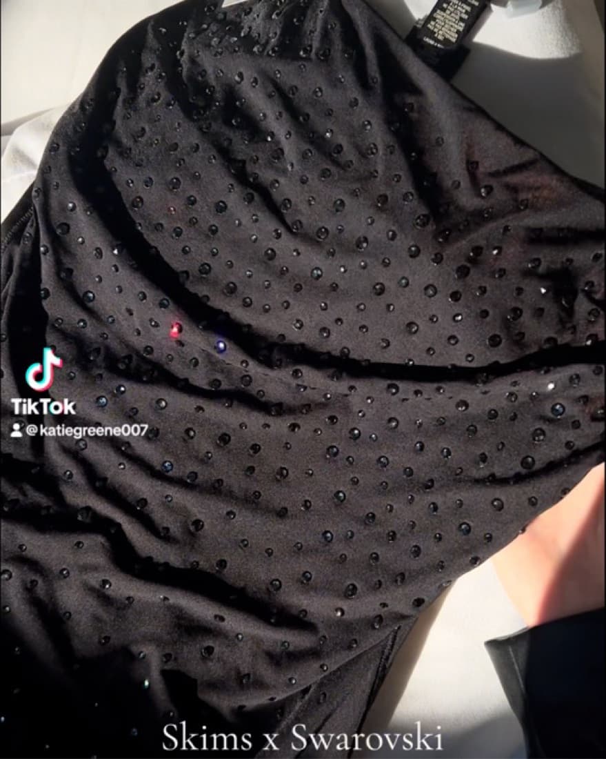 Skims x Swarovski Jelly Sheer Dress - Image 4