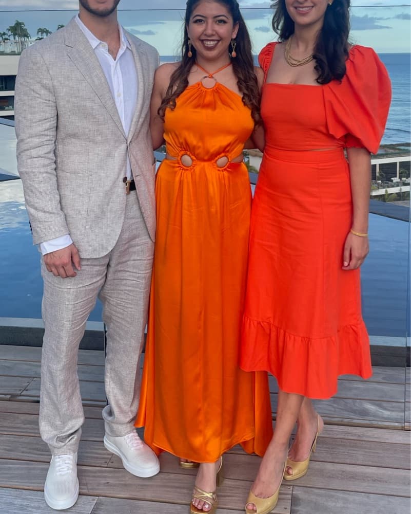 Elliatt Visitant Orange Maxi Dress - Image 3