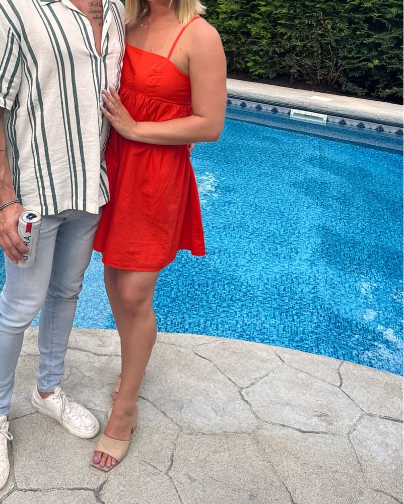 Red Urban Outfitters Dress - Image 1
