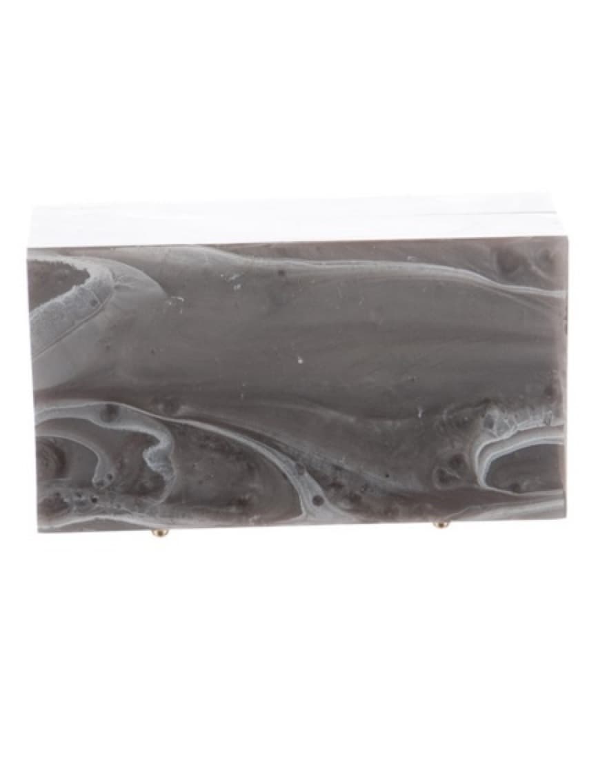 L’Afshar Marble Effect Clutch - Image 3