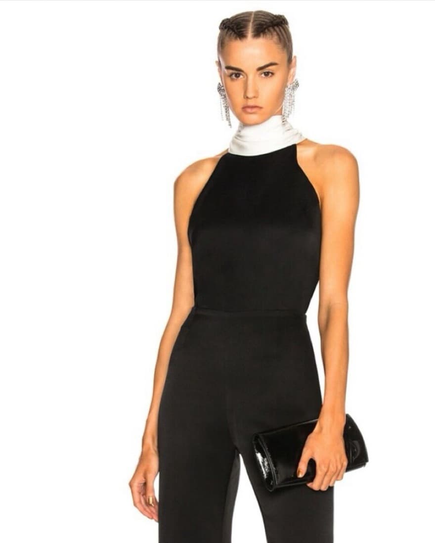 Galvan London High Neck Blouse - Image 1