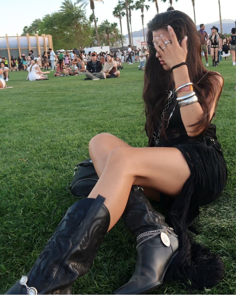 Jeffrey Campbell Dagget cowboy boots - Image 2