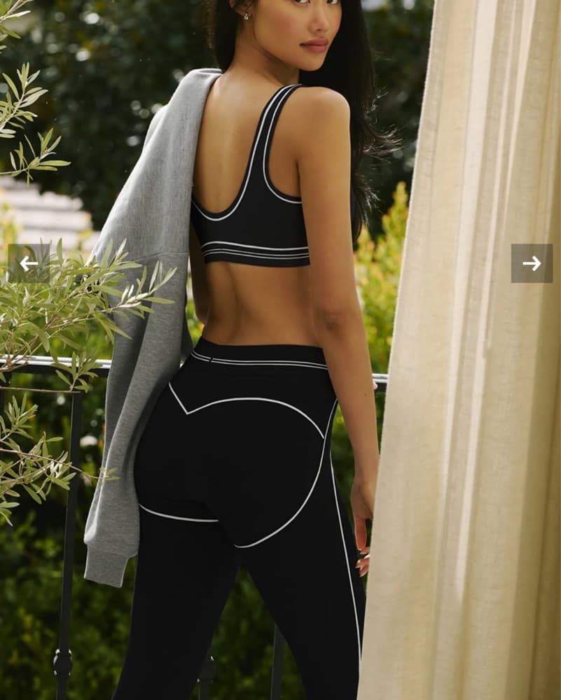 Airbrush High-Waist Heart Throb Legging - Image 1