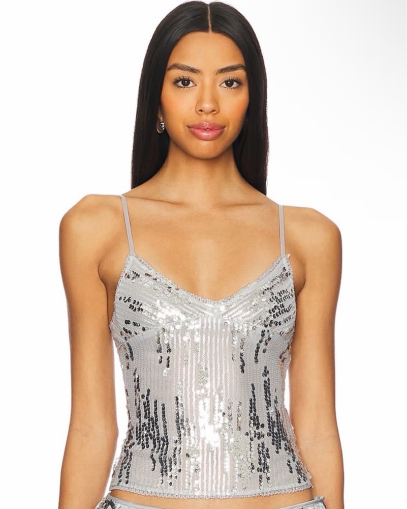 Jaded London Sequin Cami - Image 2
