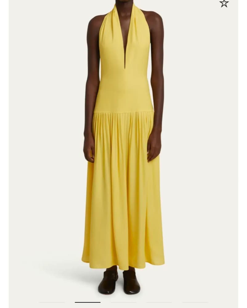 Proenza Pleated Halterneck - Image 2