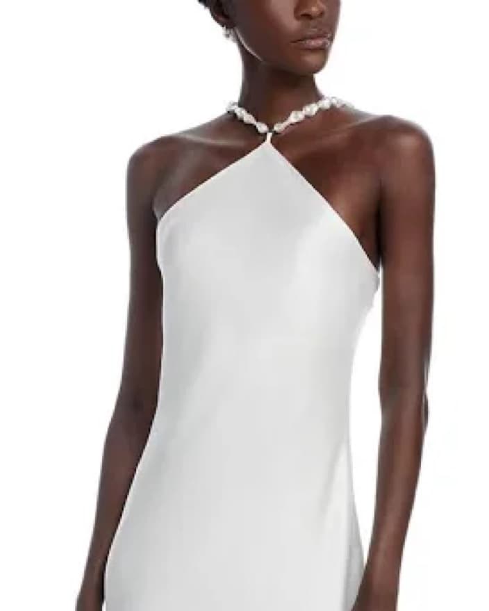 Staud White Gown - Image 2