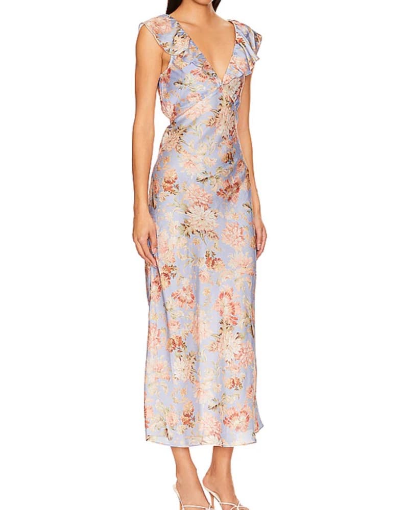 Heartloom Jacinta - Floral Midi Dress - Image 3