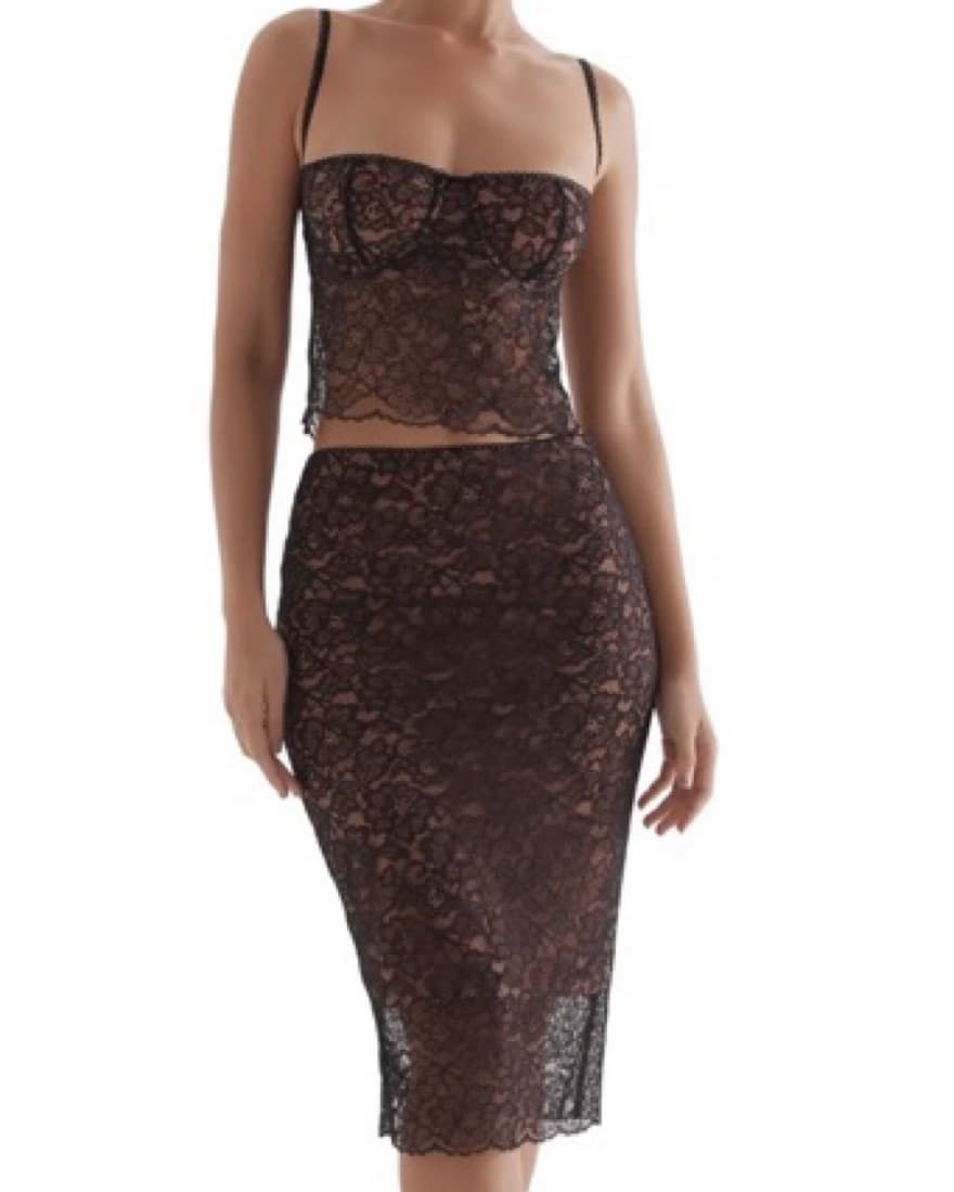 House of CB Lace Corset and Skirt SET - Image 4