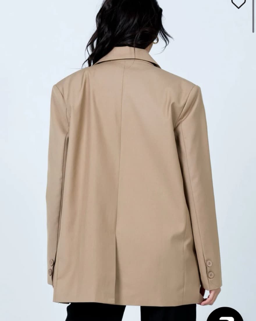 Welcome To The Jungle Blazer Beige - Image 2