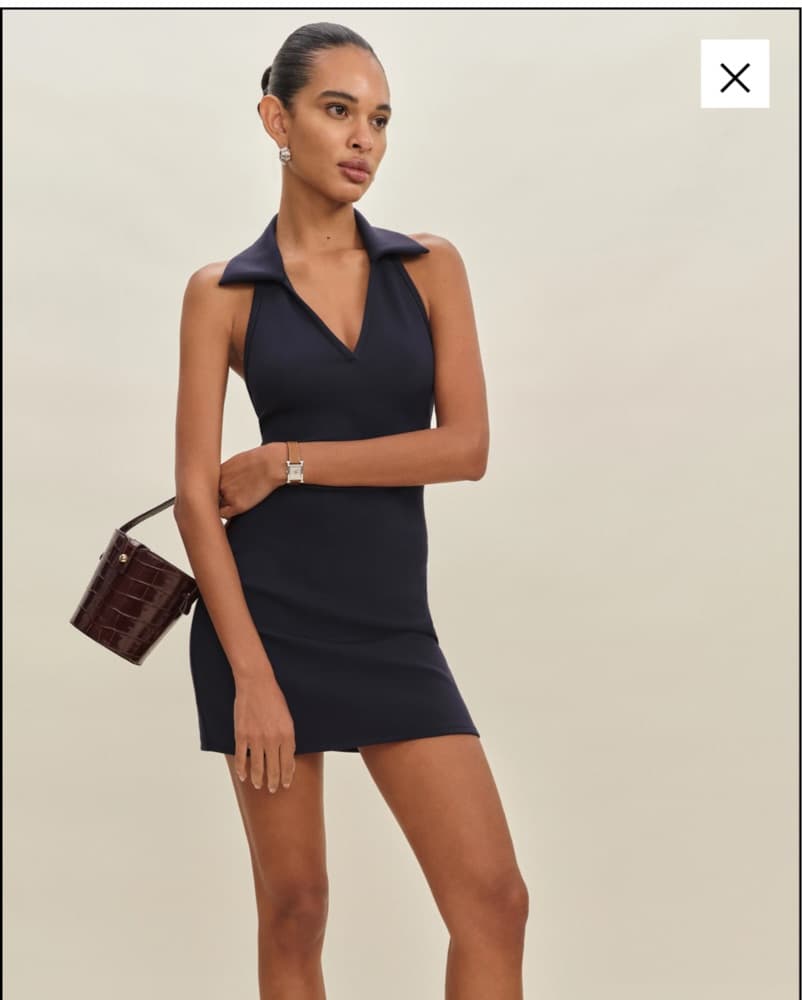 Reformation Austine Knit Dress Mini - Image 1