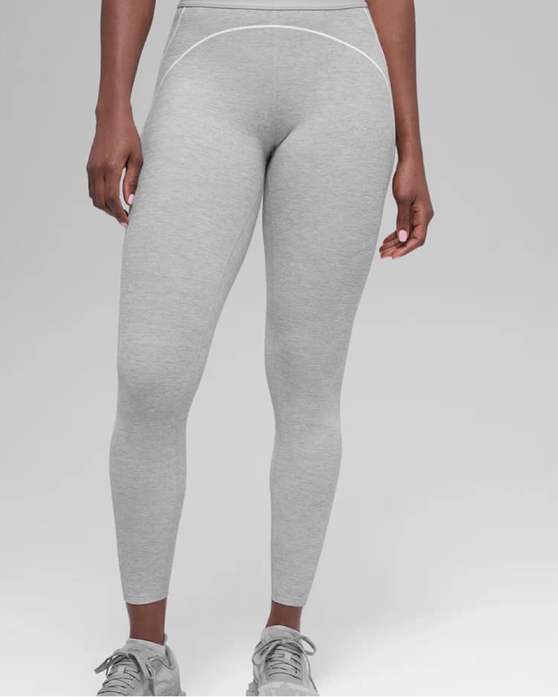 ALO heart throb leggings in heather grey - Image 1