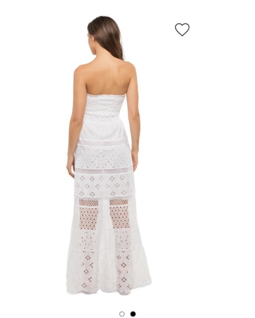 Temptation Positano White Maxi Dress - Image 2