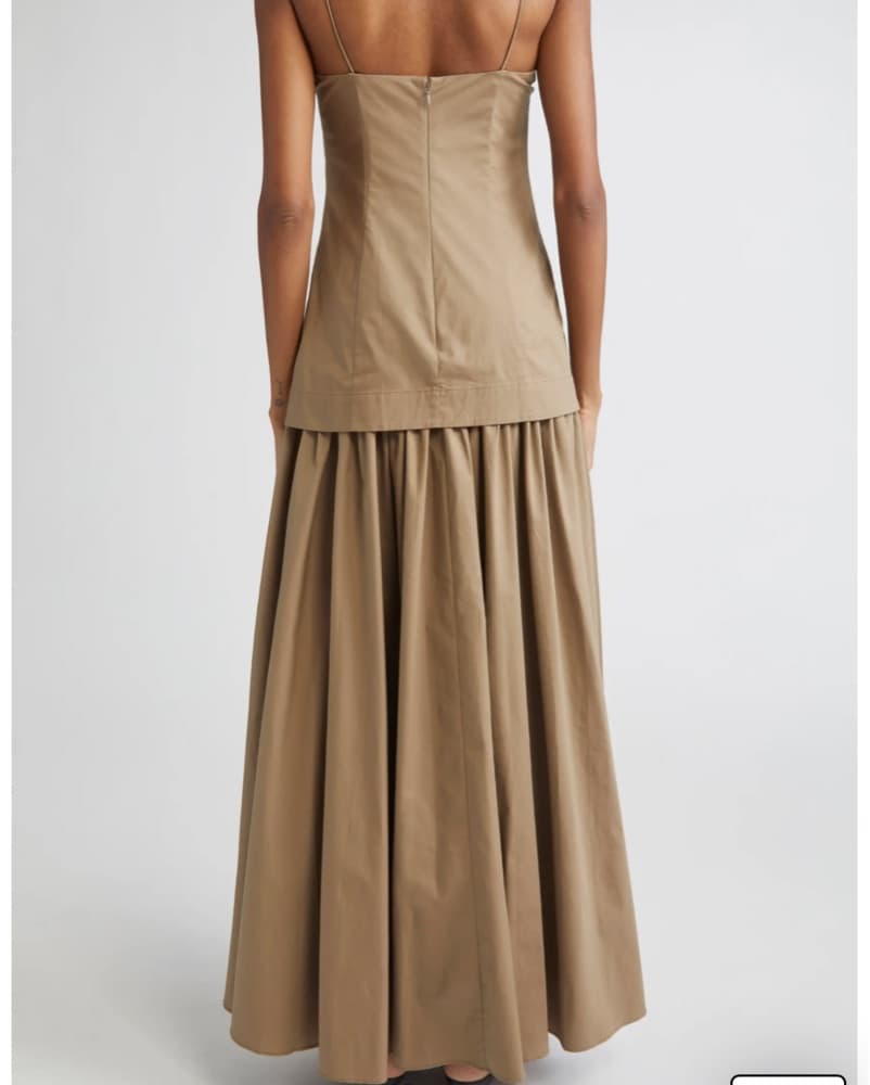 Staud Ari Dress In Taupe - Image 5