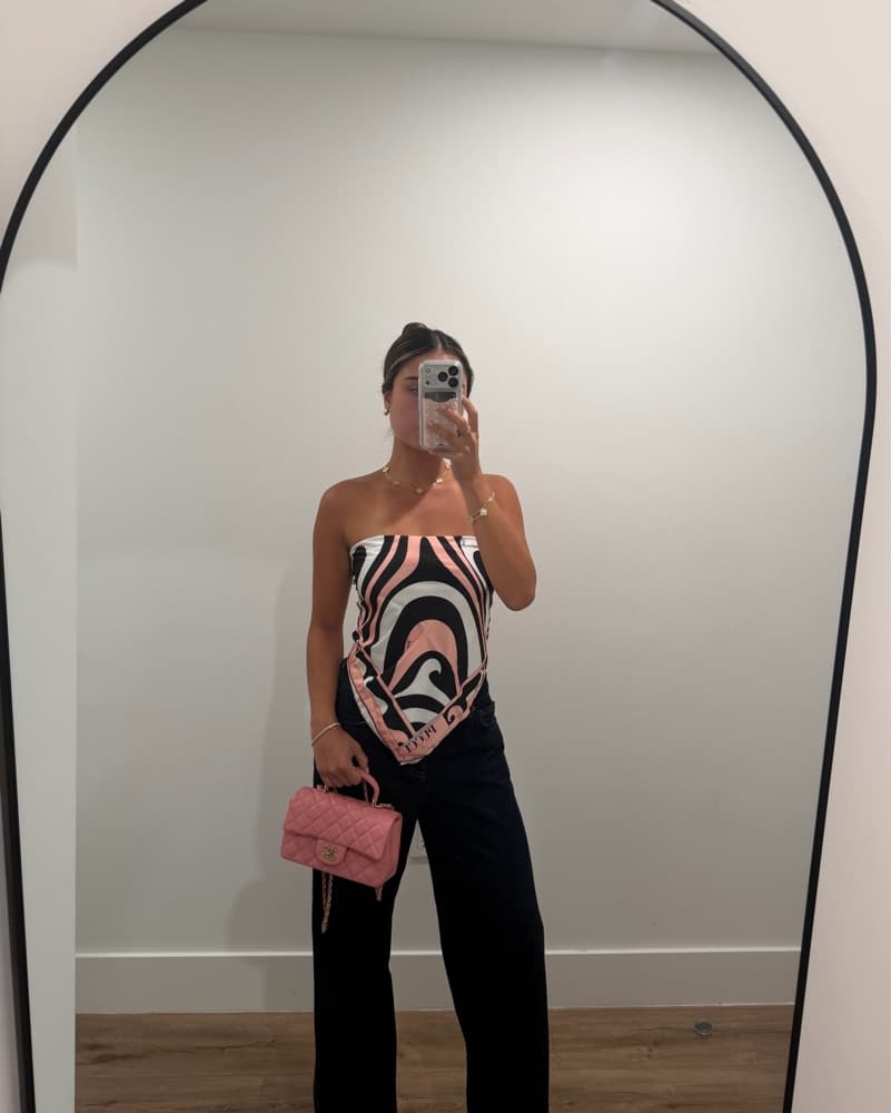 Pink pucci silk scarf 💕 - Image 3