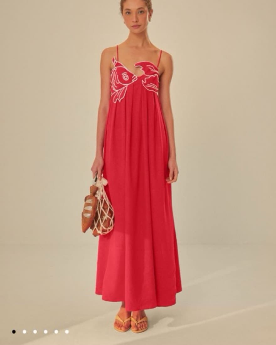 Red Fish Farm Rio Dress - Image 1