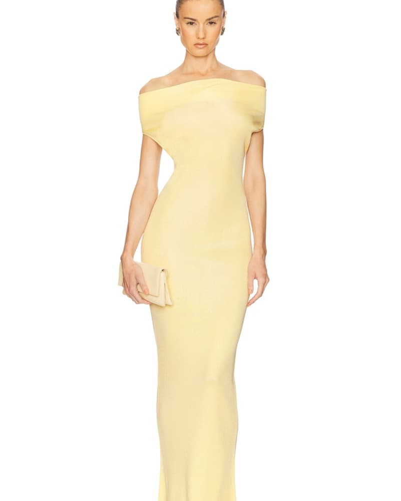 Helsa Aaliyah Butter Yellow Dress - Image 4