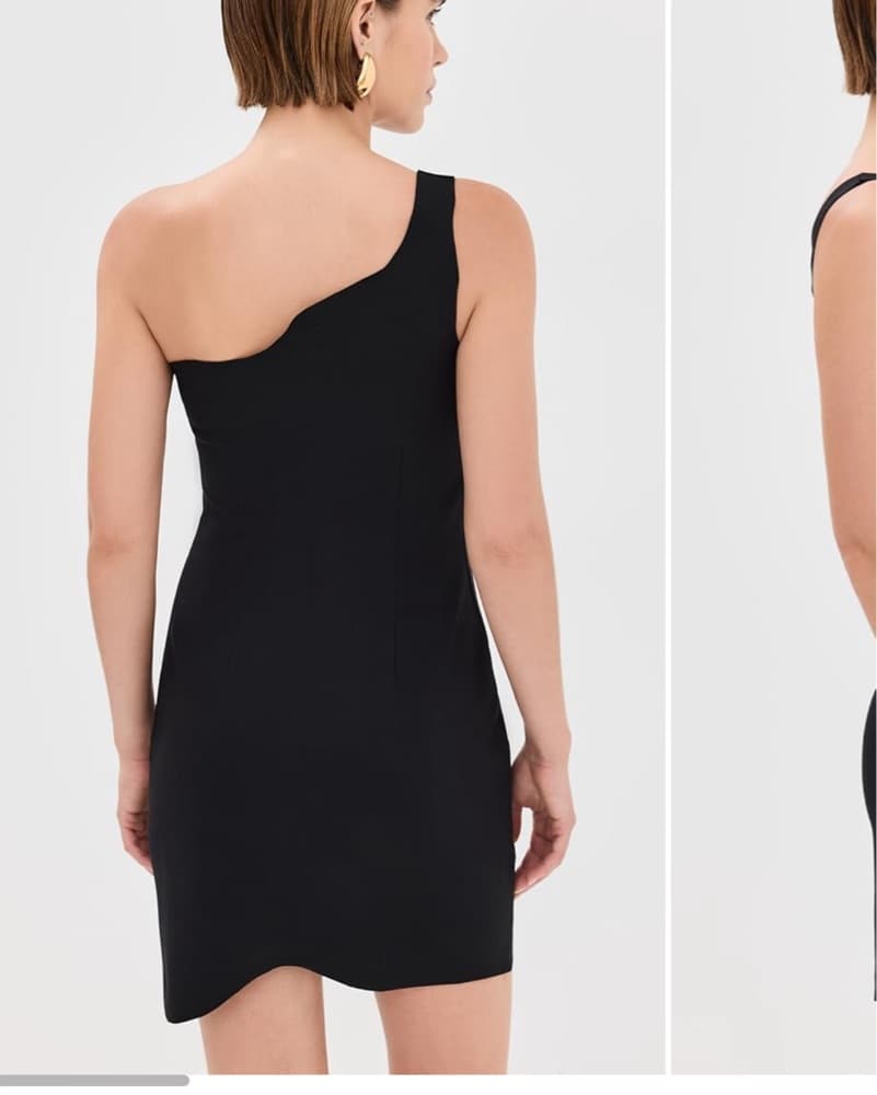 Staud black Riviera Dress - Image 2
