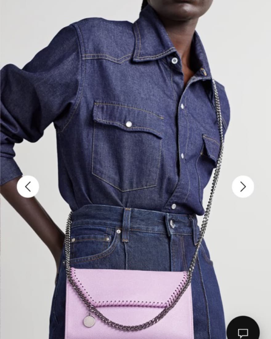 Stella McCartney Cross Body Dark Purple - Image 2