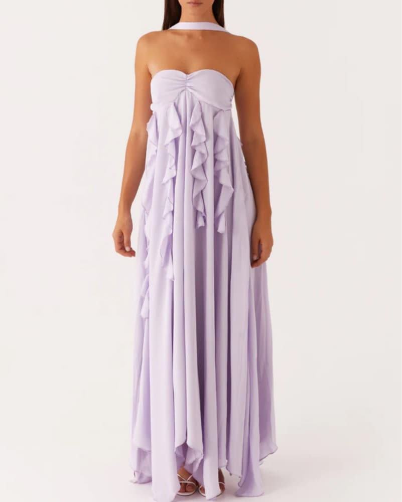 Peppermayo - Florence Maxi Dress Lilac - Image 3