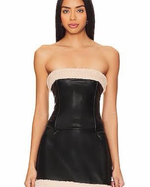We Wore What Fur Corset - Image 1