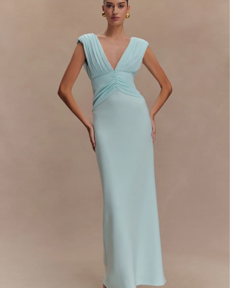 Meshki Monique Maxi Dress Blue - Image 1