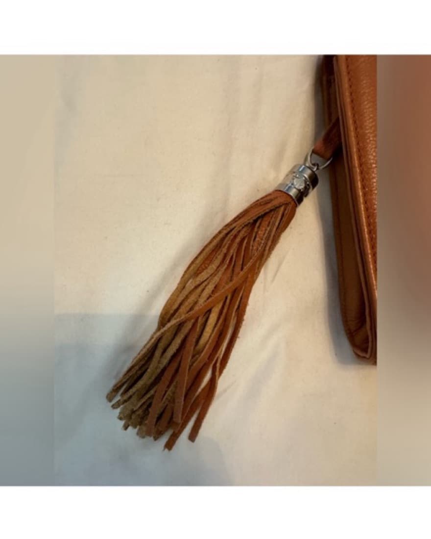 Valentino Leather Tassel Wallet - Image 3