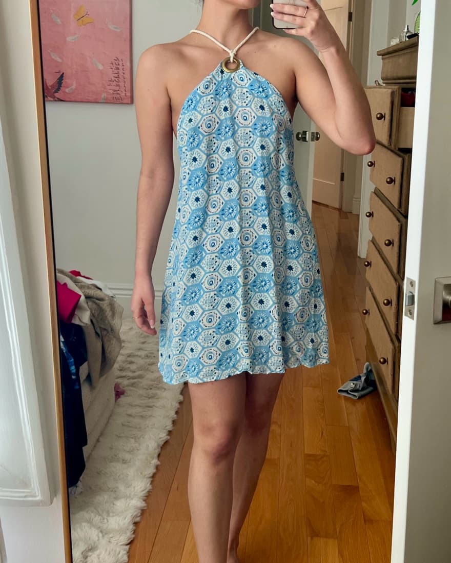 Lovers And Friends Blue Mykonos Dress - Image 2