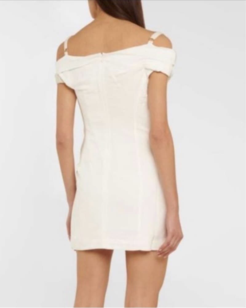 Jacquemus La Robe Foglio White Dre - Image 2