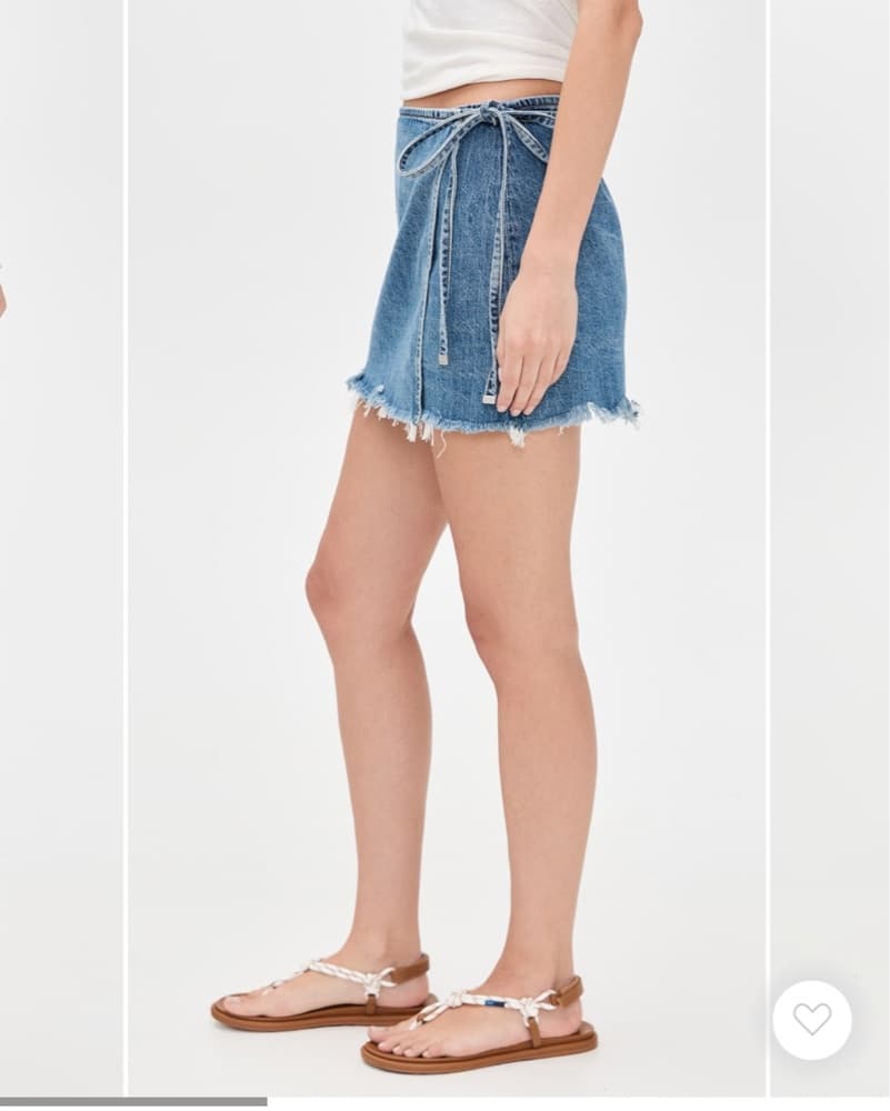 RE/DONE Beach Wrap Skirt - Image 2