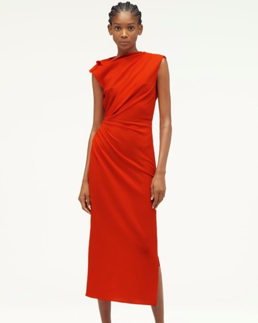 Narciso Rodriguez x Zara Ruched Dress - Image 1