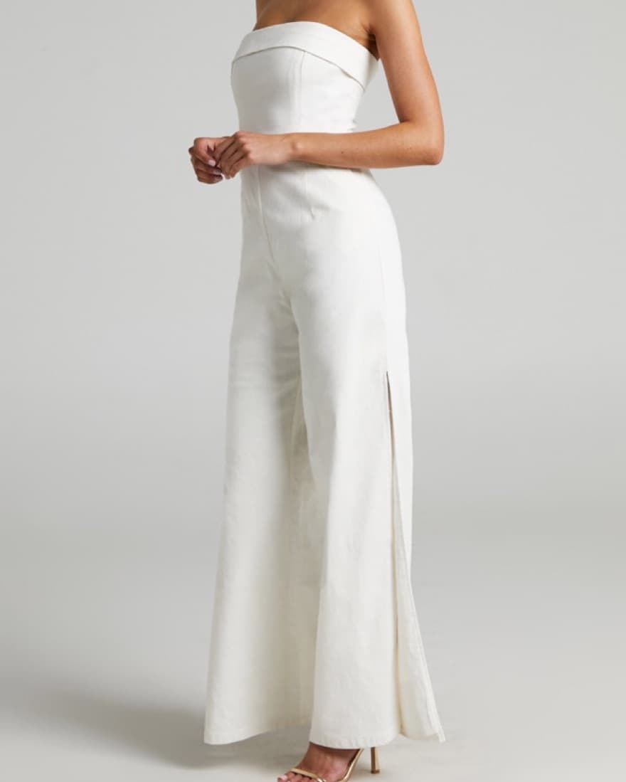 RUNAWAY THE LABEL STRAPLESS JUMPSUIT - Image 1
