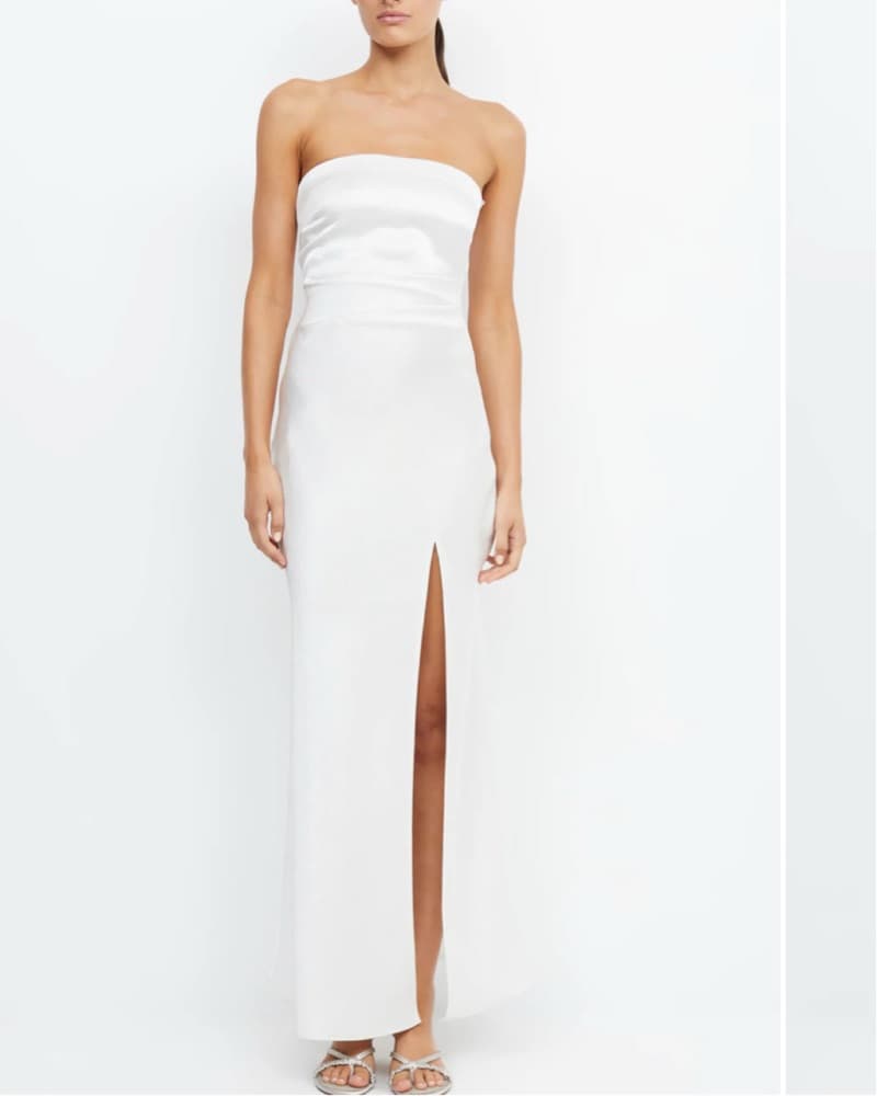 Bec + Bridge THE DREAMER STRAPLESS DRESS - Image 4