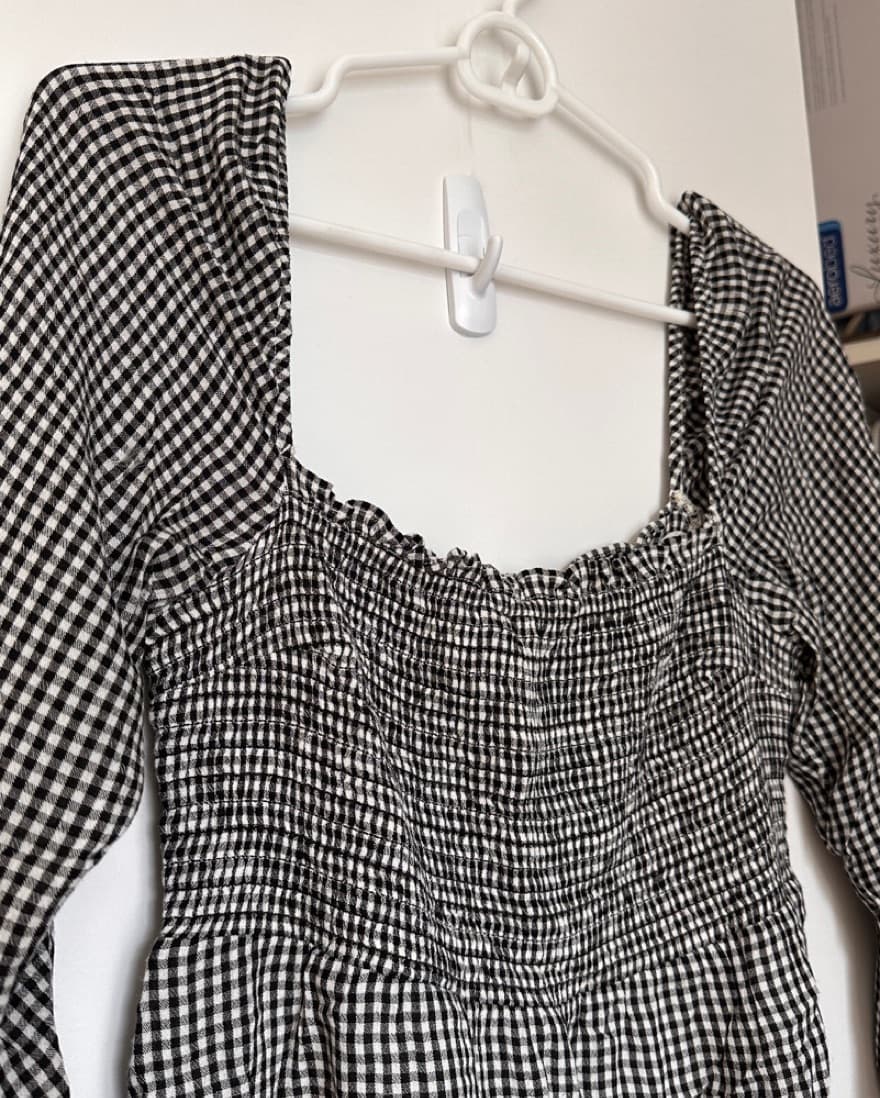 Abercrombie Gingham Dress - Image 3