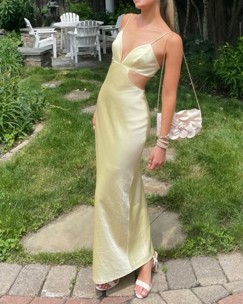 Significant Other Butter Yellow Dress - Image 1