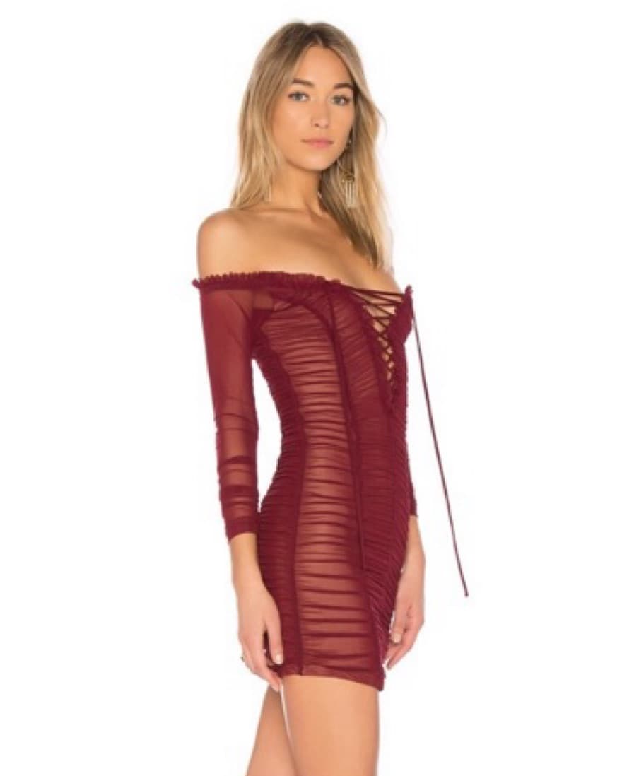 Majorelle Darling Merlot Dress  - Image 2