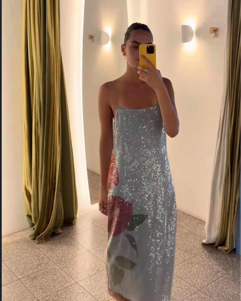 Farm Rio Anthereum Sequin Maxi - Image 4