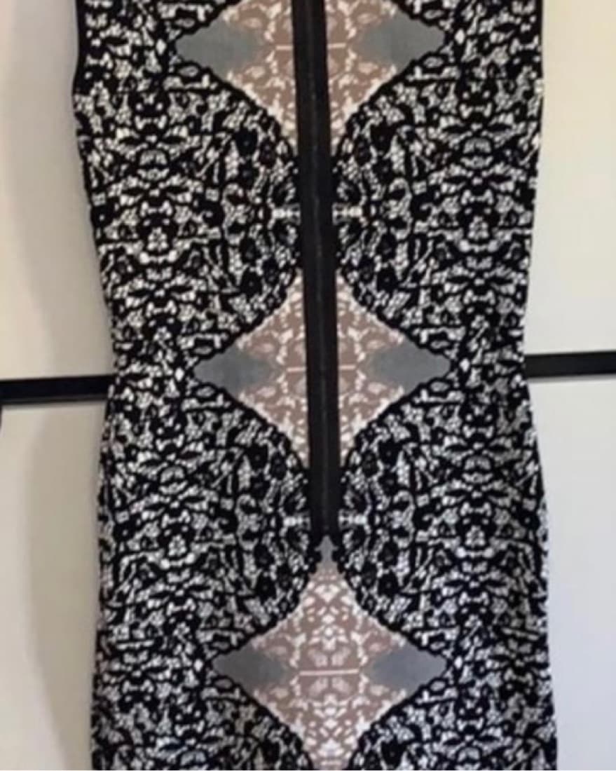 BCBG Jacqard Dress - Image 3