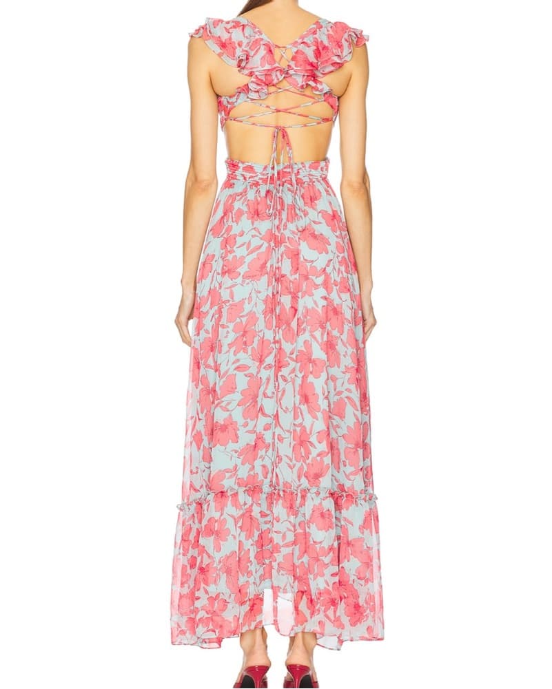 ASTR The Label Pink Wedding Guest Maxi - Image 4