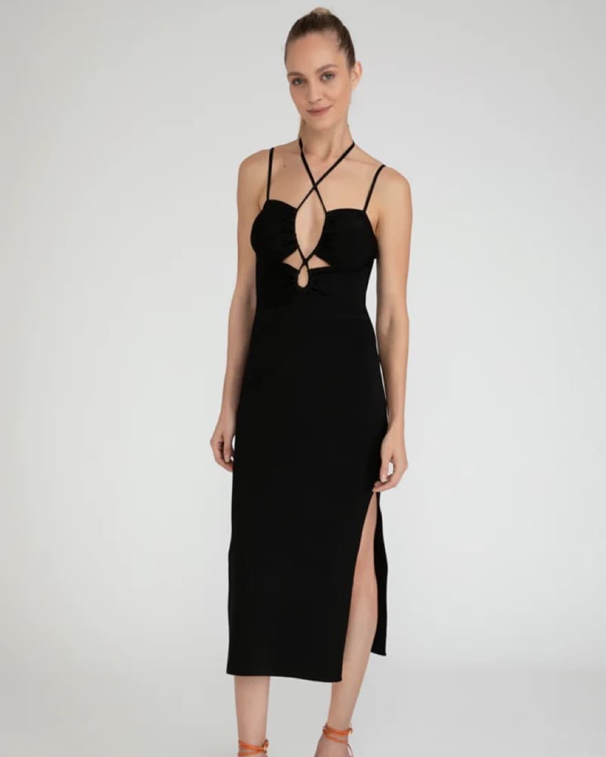 Tags Still On Paola Bernardi Midi Dress - Image 2