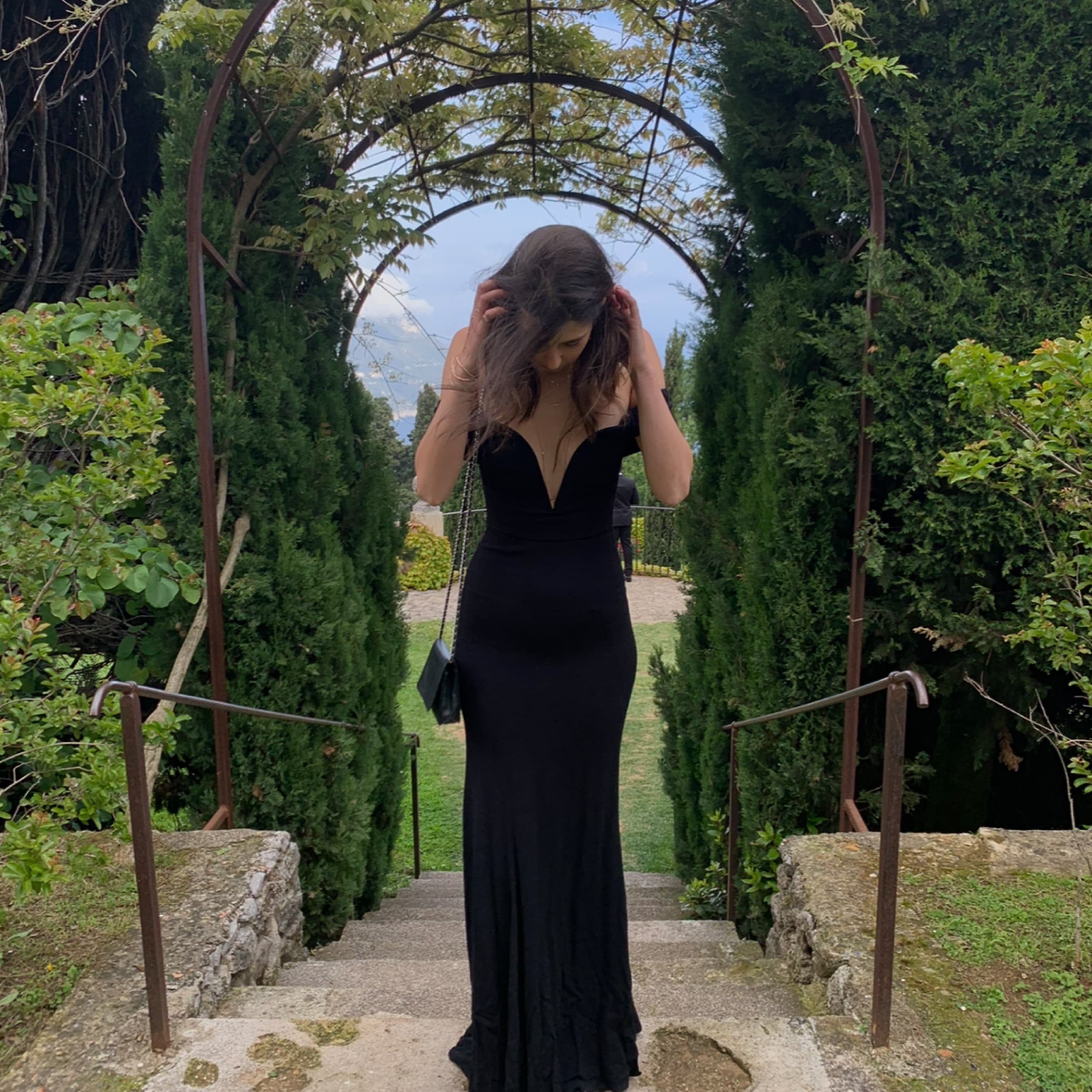 Reformation Black Gadner Off Shoulder - Image 2