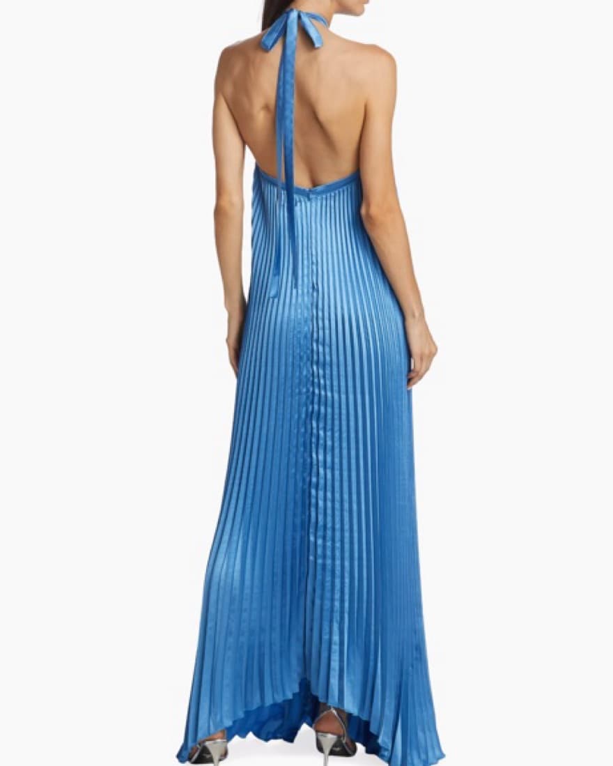 L’IDEE Deesee Gown in Mediterranean Blue - Image 1