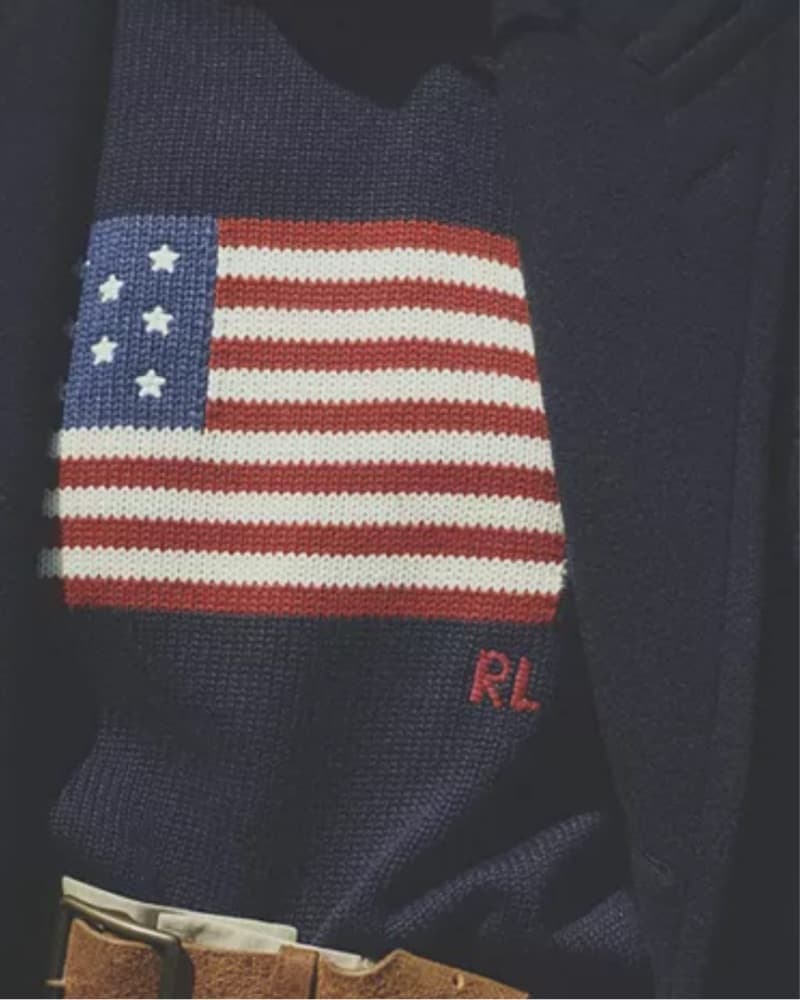 Ralph Lauren American Flag Sweater - Image 3