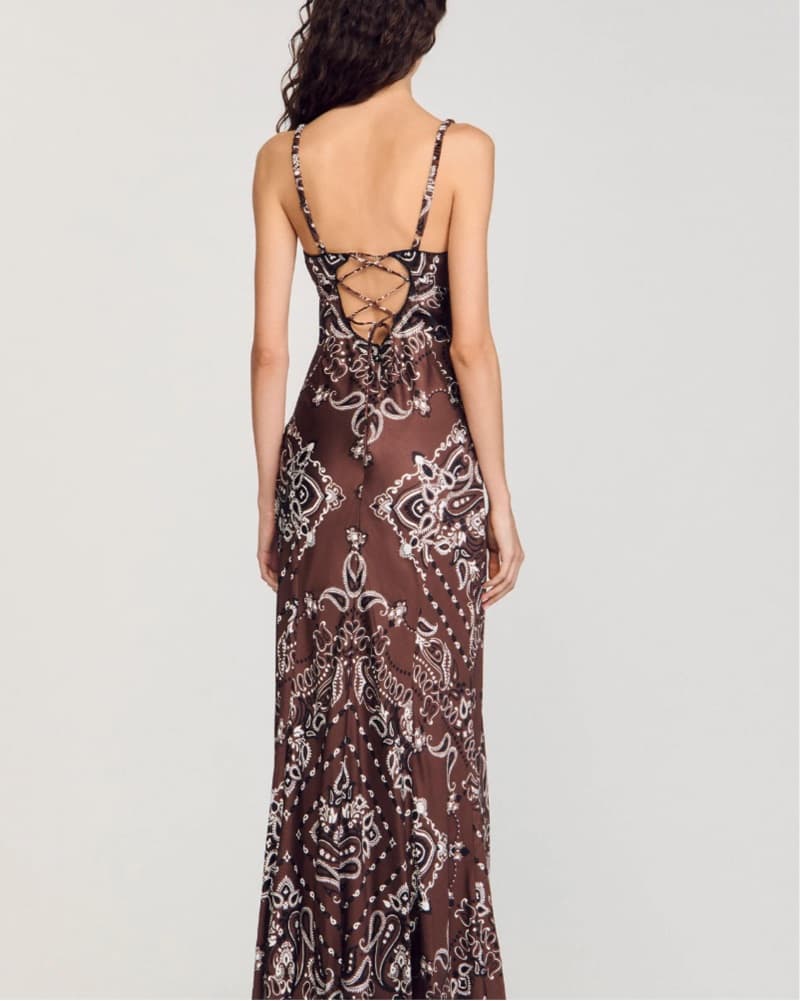 Sandro Bandana Dress - Image 3