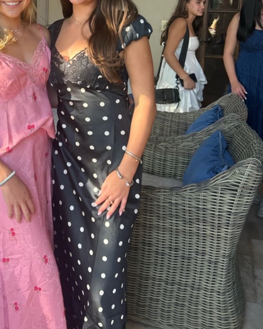 Free People Polka Dot Dress - Image 3