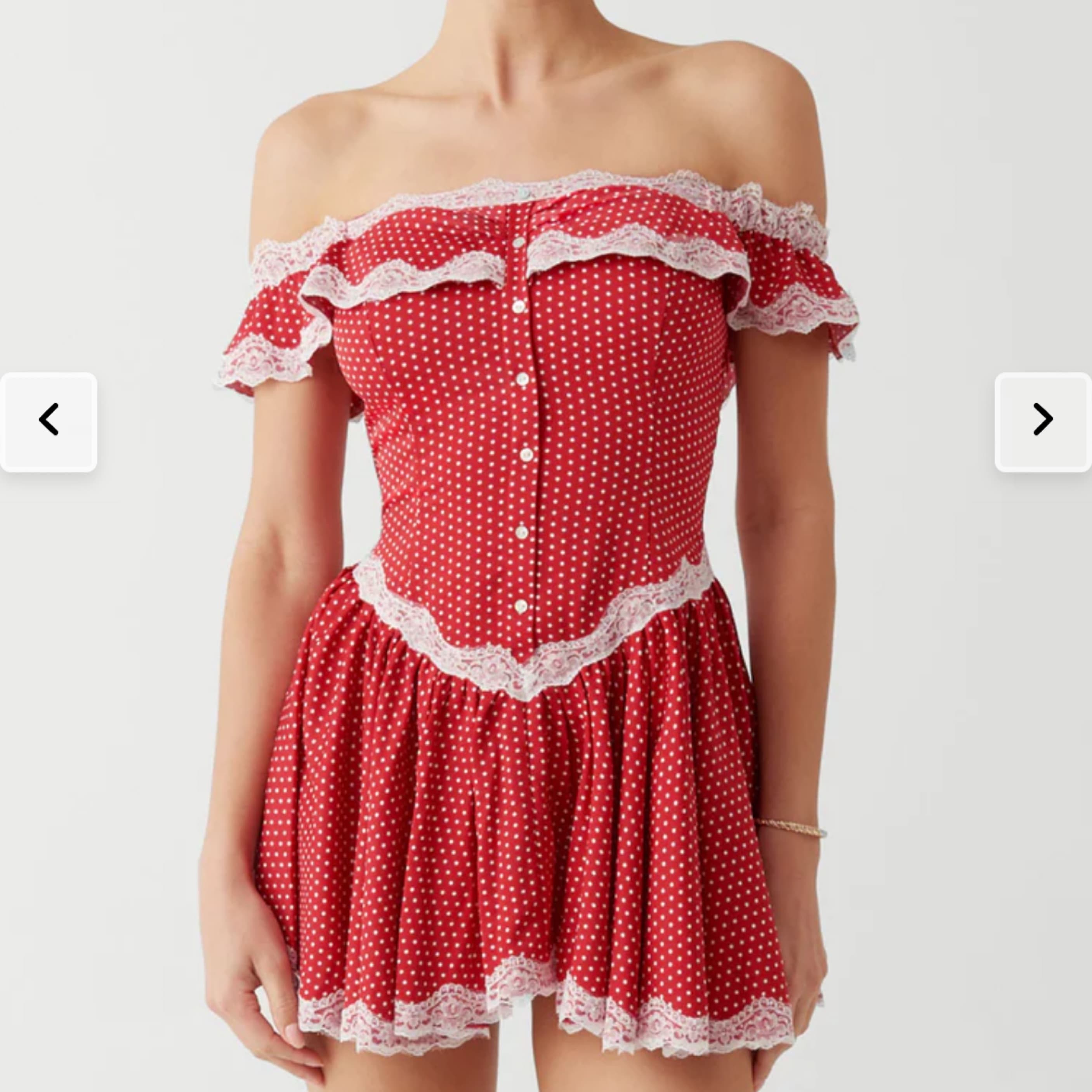 Frankies Bikinis Scarlet Mini Dress - Image 2