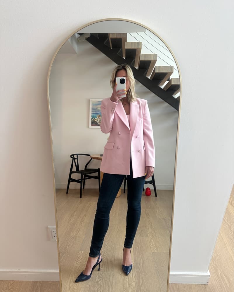 Zara Pink Blazer - Image 2