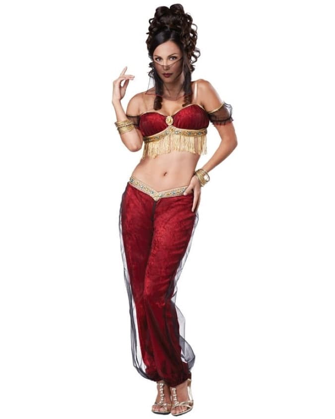 Red Princess Jasmine Costume - Image 1
