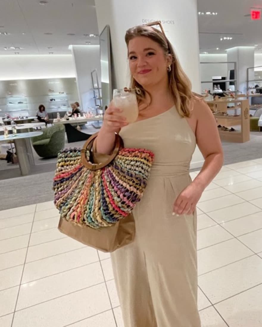 Vintage Colorful Summer Bag - Image 1