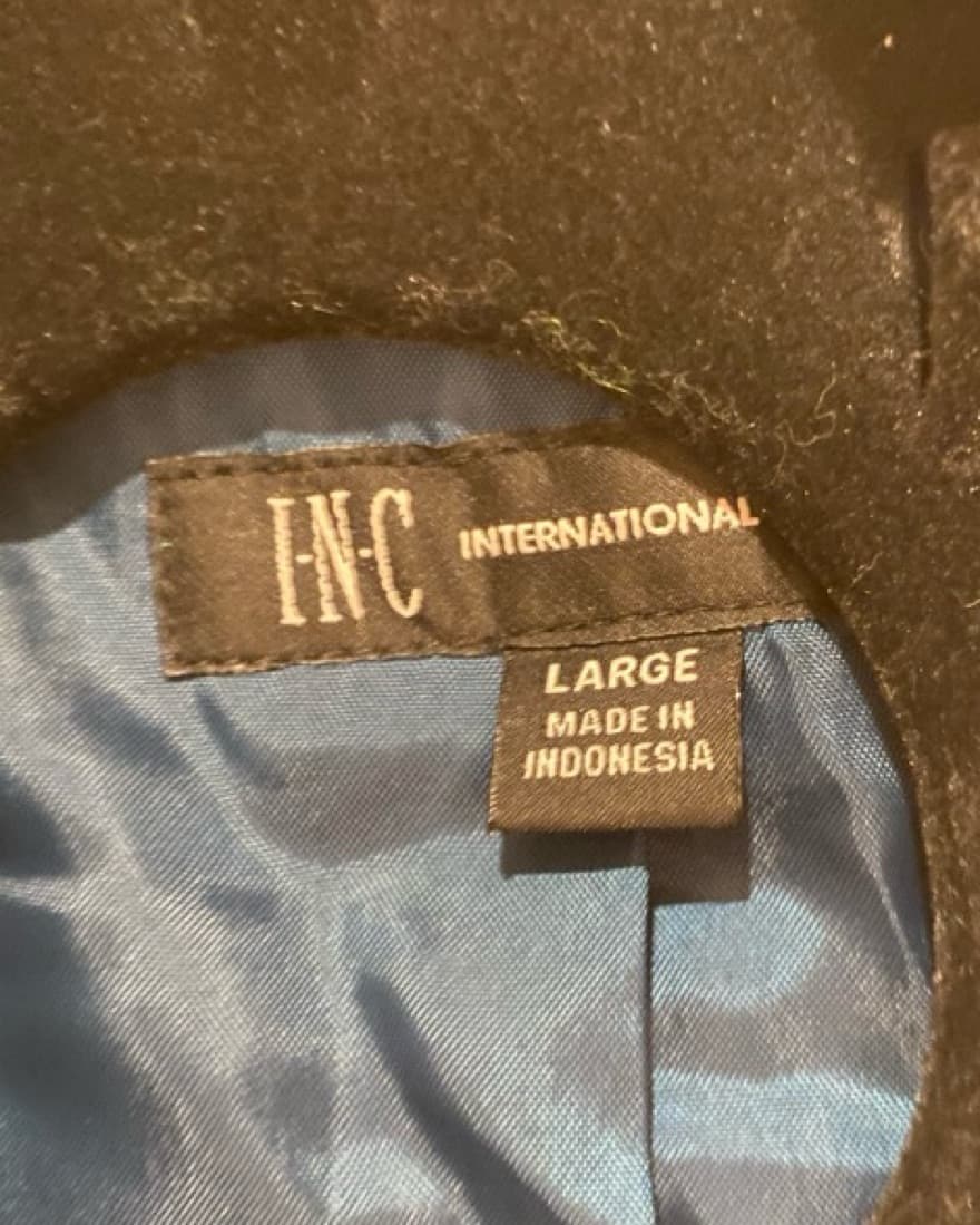 Velvet Aqua Wrap Blazer - Image 3