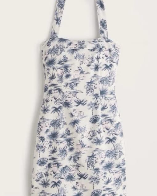 Printed Mini Dress - Image 2